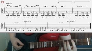 Judas Priest Lone Wolf tab rhythm guitar lesson