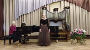 "Весенняя песня". П.И.Чайковский, сл.А.Плещеева