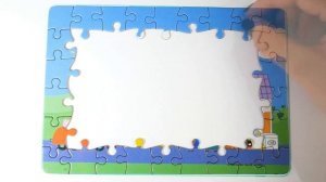 Свинка Пеппа Джордж Мама и Папа на Машине | Собираем Пазлы для Детей | Peppa Puzzles for Kids