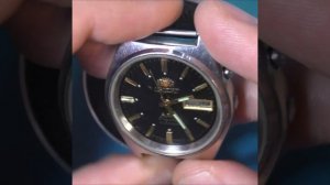 Orient 469 black до и после