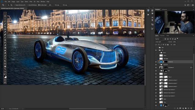 Фотоманипуляция "Future Car" | Уроки Фотошопа | Фото Лифт смотреть онлайн