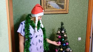 Украсили квартиру к Новому году/Нарядили ёлку/Настряпала чебуреков/Новогодний Краснокамск