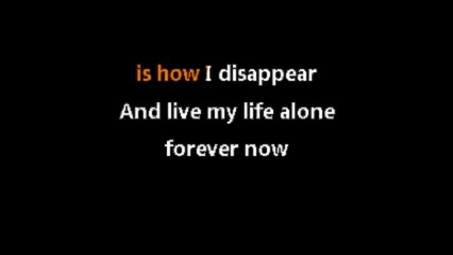 My Chemical Romance • This Is How I Disappear (CC) [Karaoke Instrumental Lyrics] смотреть онлайн