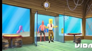 grass skirt chase in SpongeBob (russian parody) губка боб тайна Патрика