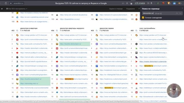 Отчёт по работе по теме "Демонтаж" Москва.