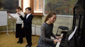 18 - Малавази М., Геррини П. - Cantico (исп. Ансамбль солистов школы сольфеджио)