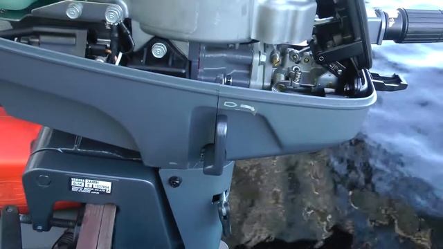 Обзор лодочного мотора Ямаха 3 л.с. Yamaha 3 amhs смотреть онлайн