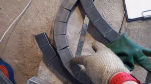 шаблон для сгиба профтрубы на ребро часть 2
