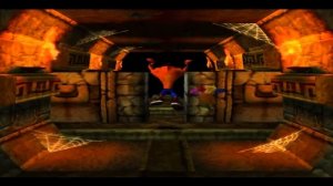 Crash Bandicoot (1996) - 100% Walkthrough, Part 13: Temple Ruins - Clear Gem