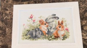 Все мои вышитые и оформленные картины на 2024 год