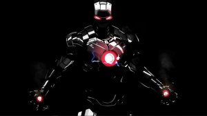 Чёрный Железный Человек | Black Iron Man - The Avengers - Живые Обои