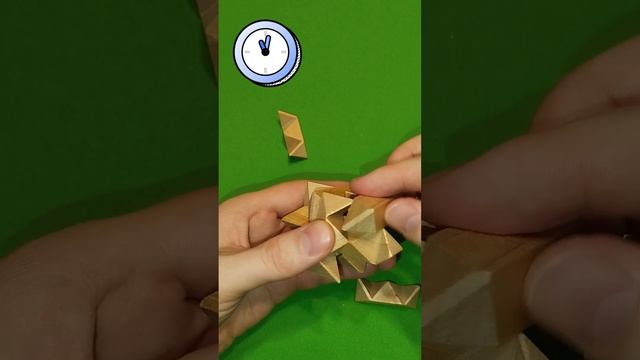 деревянная головоломка две звезды | получилось собрать #puzzle, #puzzles, #головоломки, #головоломк