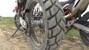 Wheelie, Crash and Max speed on KTM 690 Enduro R