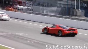 ОЧЕНЬ ГРОМКИЙ Ferrari ENZO с трубчатым выхлопом!