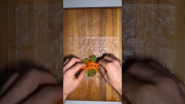 Спрингроллы с говядиной и овощами, нереально вкусно