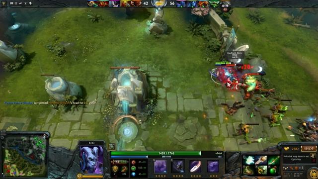 Dota 2 - Riki with Devine Rapier смотреть онлайн