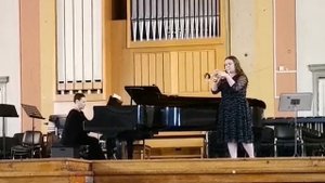 В. Брандт. Колыбельная. Виктория Браславская - труба Косолапова Татьяна - фортепиано