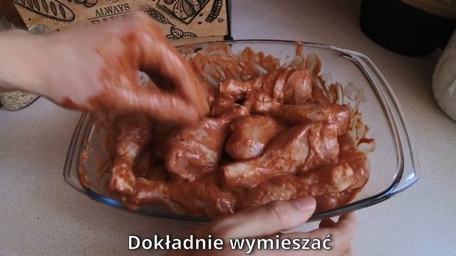 Kurczak pieczony w majonezie. Szybki i smaczny obiad.