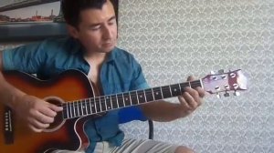 Под лаской плюшевого пледа на гитаре