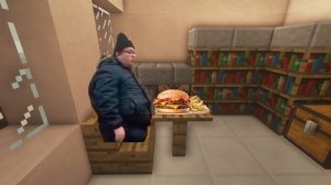 БУРГЕР КИНГ ГОВ*О - НАЧАЛО ИСТОРИИ МАЙНКРАФТ МЕМ