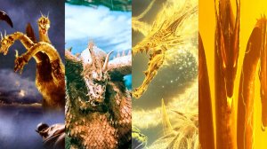 Эволюция Гидоры в мультфильмах и кино/Evolution of KING GHIDORAH in Movies and Cartoons 1964-2021)