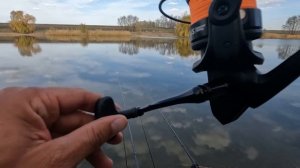 Рыбалка на флэт фидер по холодной воде,  ловля карпа и карася