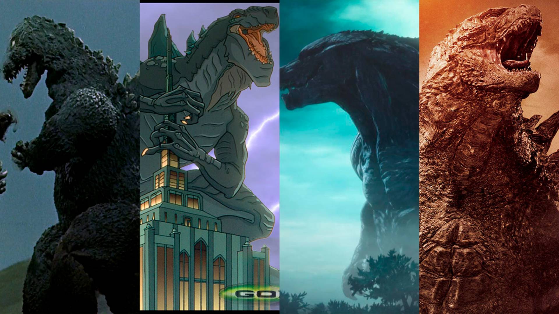Эволюция Годзиллы в мультфильмах и кино/Evolution  of Godzilla in Movies and Cartoons(1954-2021) смотреть онлайн