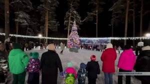 Сказка в Никольском бору радует и жителей, и гостей поселка