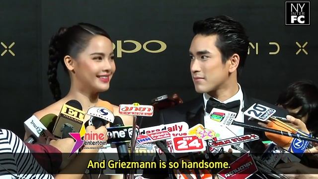 [ENG SUB] Nadech Yaya World Cup Final Trip & Controversies Over Nadech's Style | Oppo Event 18/7/18