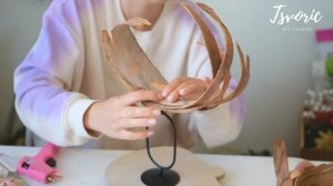 Провал, но тоже получилось хорошо / Композиция из коры / DIY TSVORIC