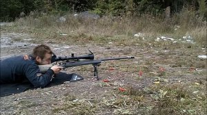 ACCURACY REMINGTON 700 SPS V 243 200 yards SUB MOA!