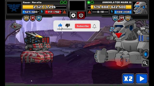 HOW TO ATTACK TITAN ANNIHILATOR MARK  ( III ) - Super Mechs смотреть онлайн