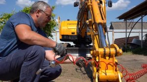 Как выбраться из болота на экскаваторе? | Отзыв владельца миниэкскаватора Yuchai YC60-9