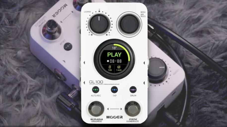 Mooer GL100: Groove Loop Phrase & Drum Station