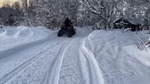 РМ 800 чистим снег