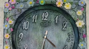 Бюджетная переделка настенных, старых часов своими руками.