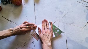 новогодняя открытка своими руками.mp4