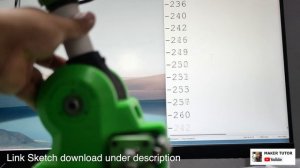 AS5600 Robot Position Encoder 12Bit Testing with Arduino source