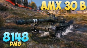 AMX 30 B - 5 Фрагов 8.1K Урона - Плавный! - Мир Танков