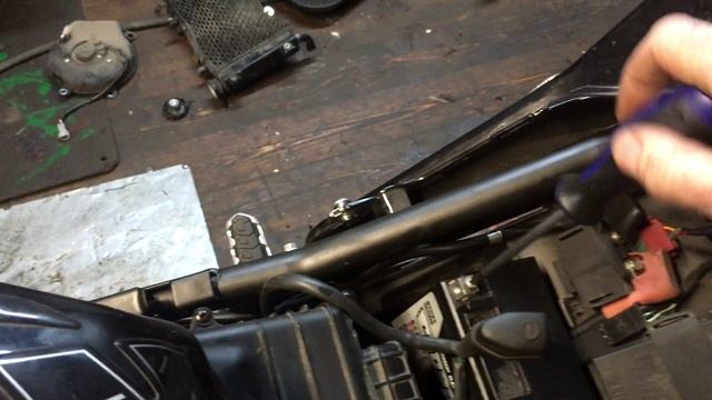 Запуск Voge300RR после сборки (замены рамы) смотреть онлайн