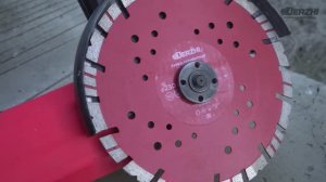 Диск алмазный Derzhi ПРОФИ, турбо-сегментный