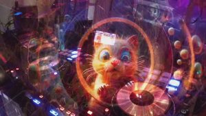 "AUDIOVISUAL Live SET" - setup installation #1 by media artist Aleks Sokolovsky (19-12-2024)