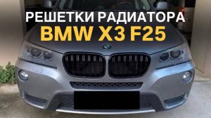 Решетки радиатора BMW X3 F25