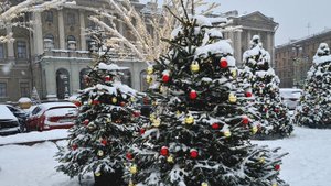 Санкт- Петербург. Снегопад