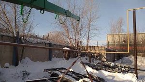 Мини кран на прицеп