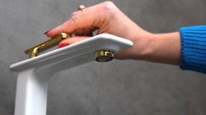 Смеситель для умывальника монолитный LEMARK MISTA LM6409WG