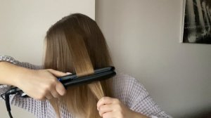 Выпрямление волос паровым выпрямителем для волос Haier HHS-604