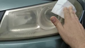Зубная паста против пожелтевших фар. Дешёвая и лёгкая полировка фар.