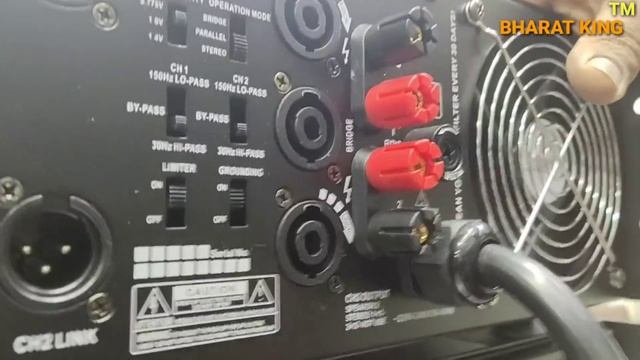 BHARAT ELECTRONICS BEST DJ SYSTEM FULL DJ CHECK 15 INCH SPEAKERS COIL MAGNET 18 INCH BASE PUBG DJ