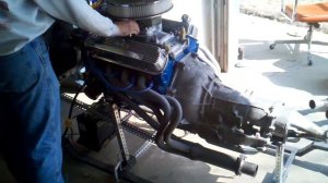 302 engine stand start up